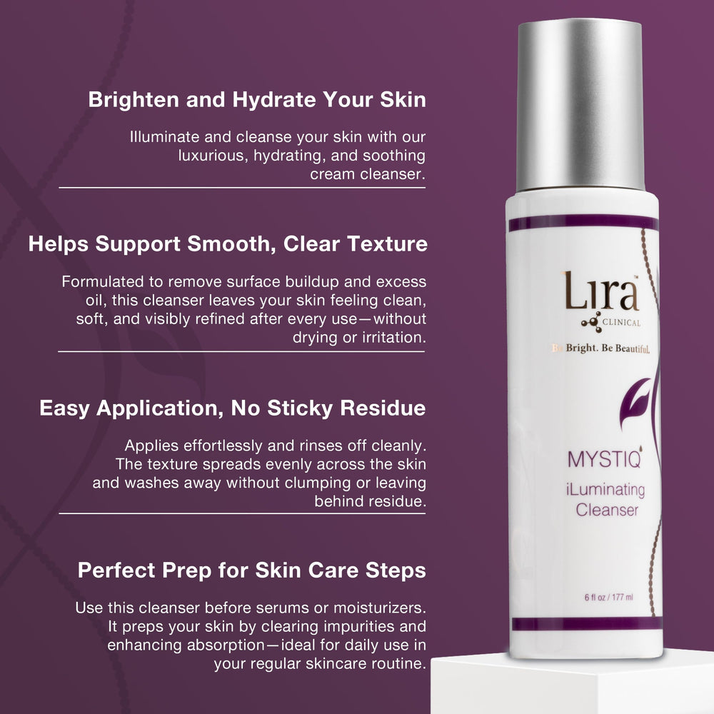 Lira Clinical MYSTIQ orange plant stem cells close-up with nourishing blend