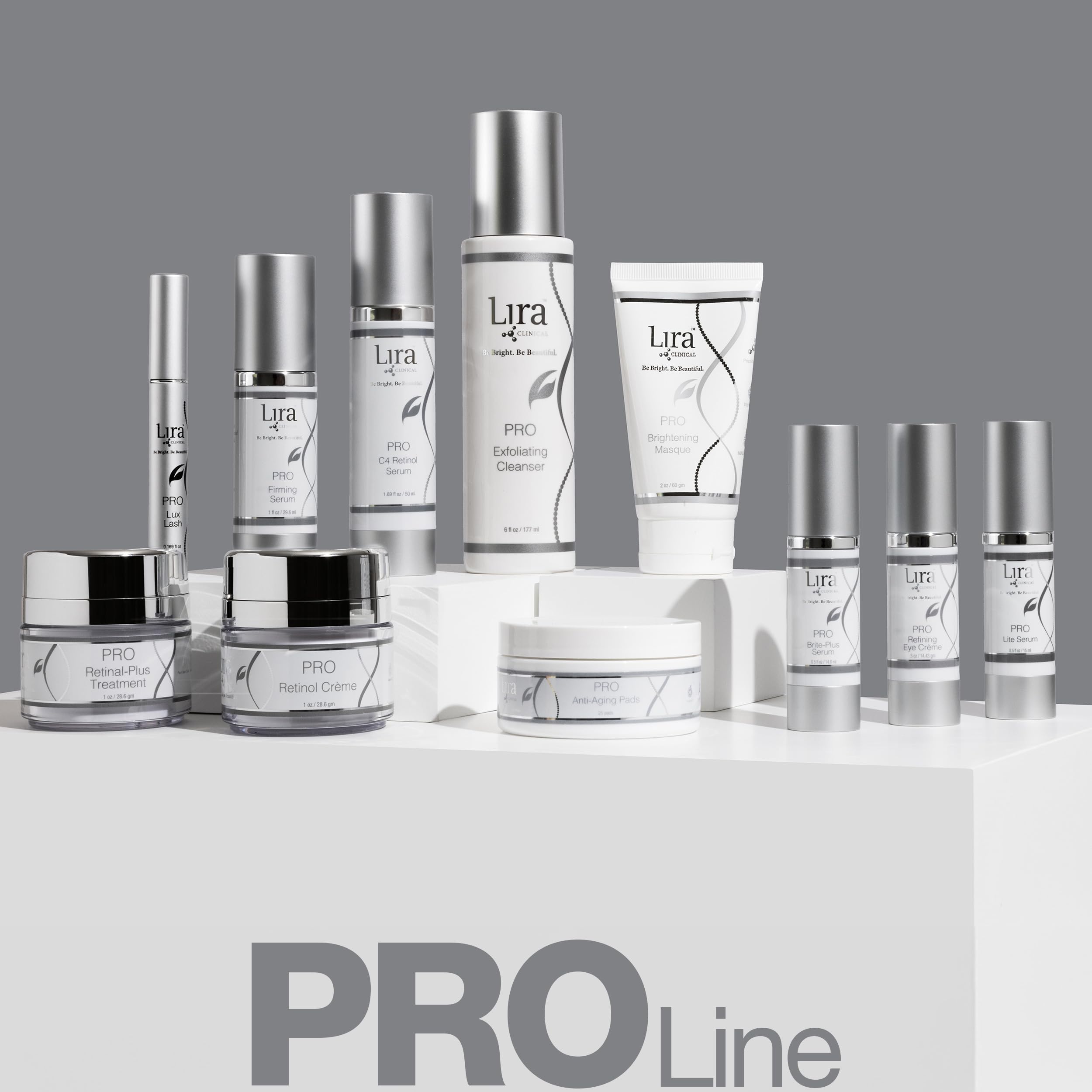 Lira Clinical Pro C4 Retinol Serum packaging box for elegant skincare rituals