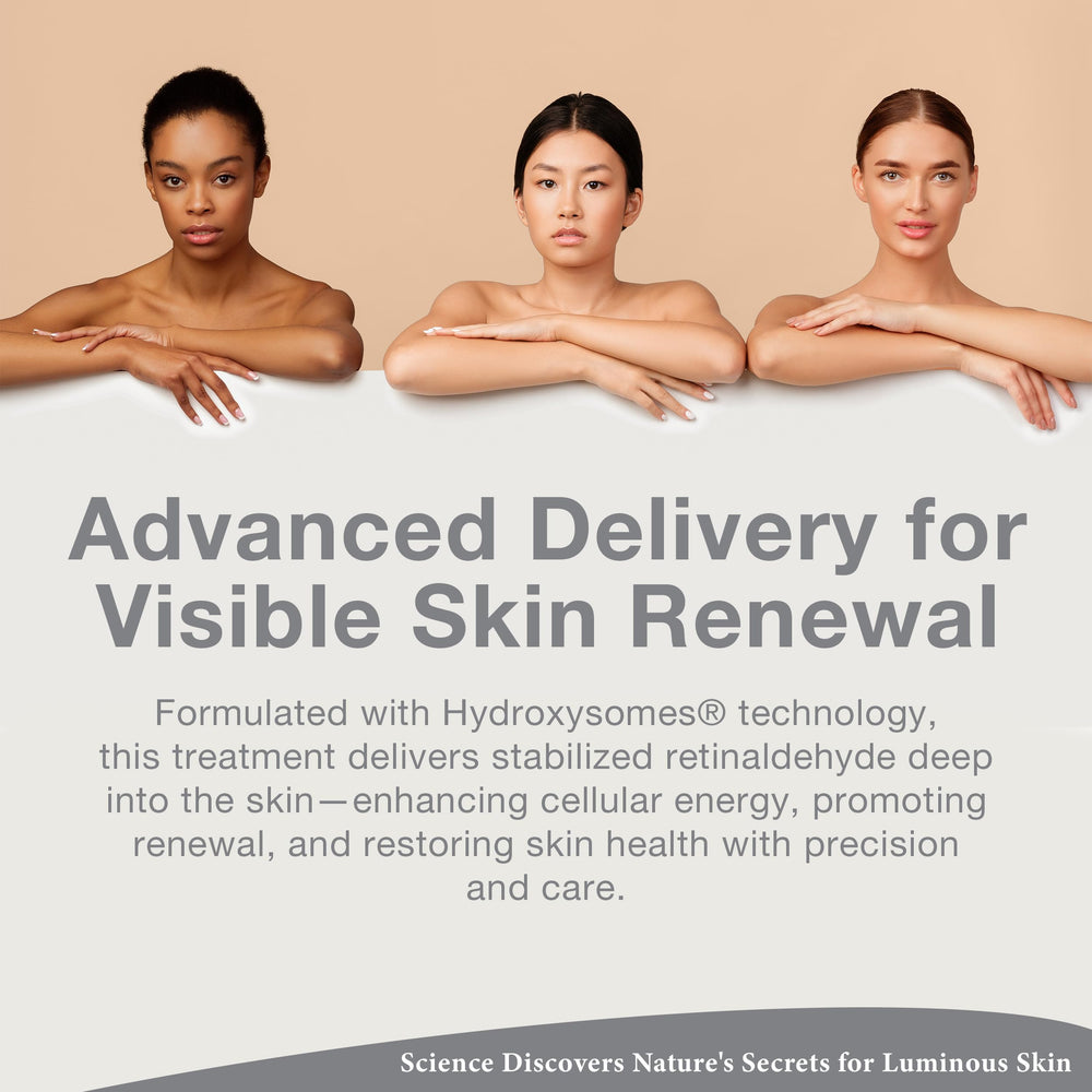 Lira Clinical PRO Retinal-Plus application swatch suggests quick absorption and a silken finish.