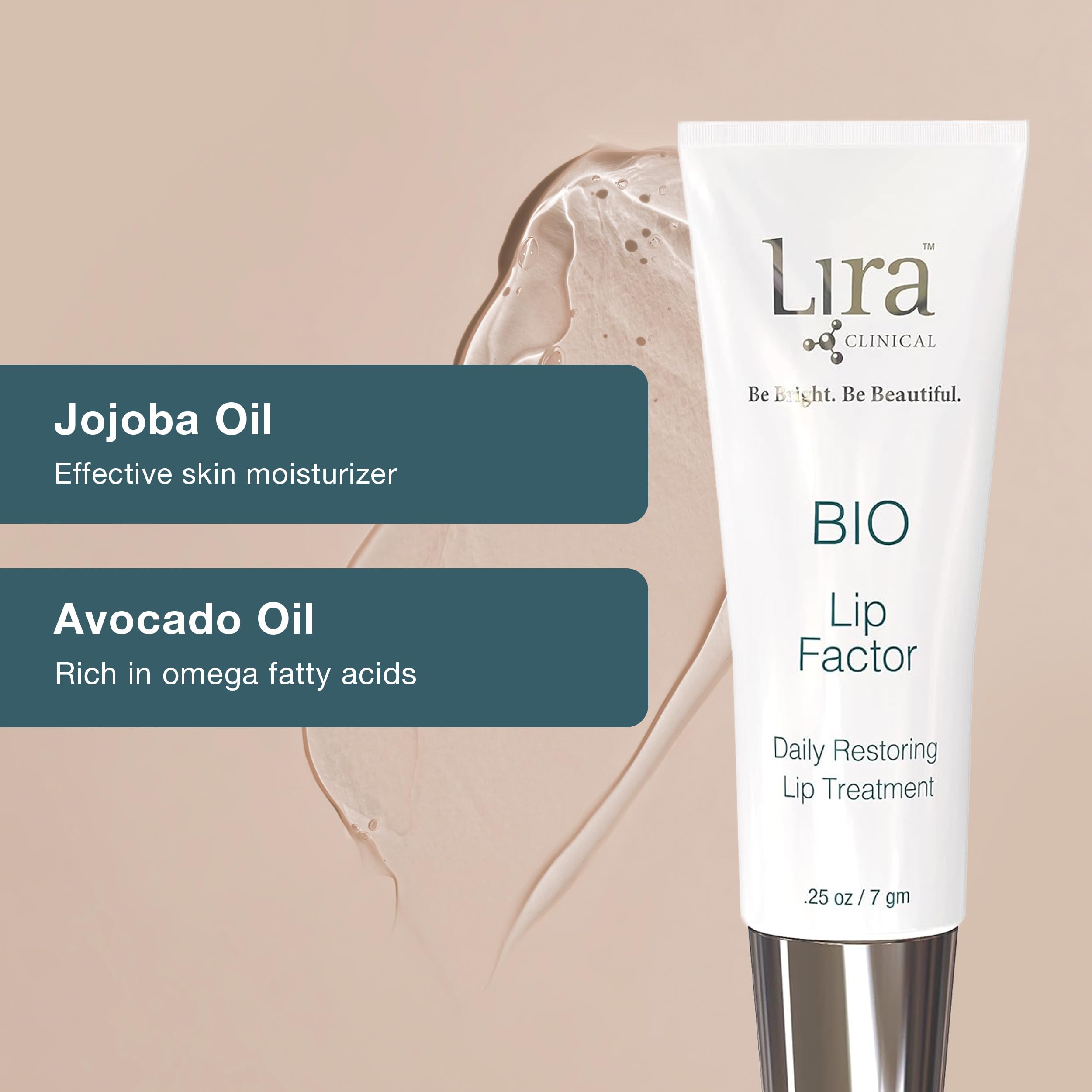 Lira Clinical BIO Lip Factor SPF 15 protection during sun exposure
