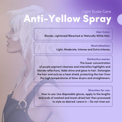 Lisap purple-toner in action reviving cool blonde hues