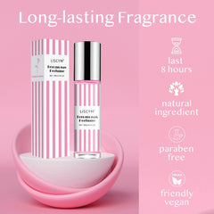 Liscym pheromones travel-size box: convenient packaging for on-the-go use.