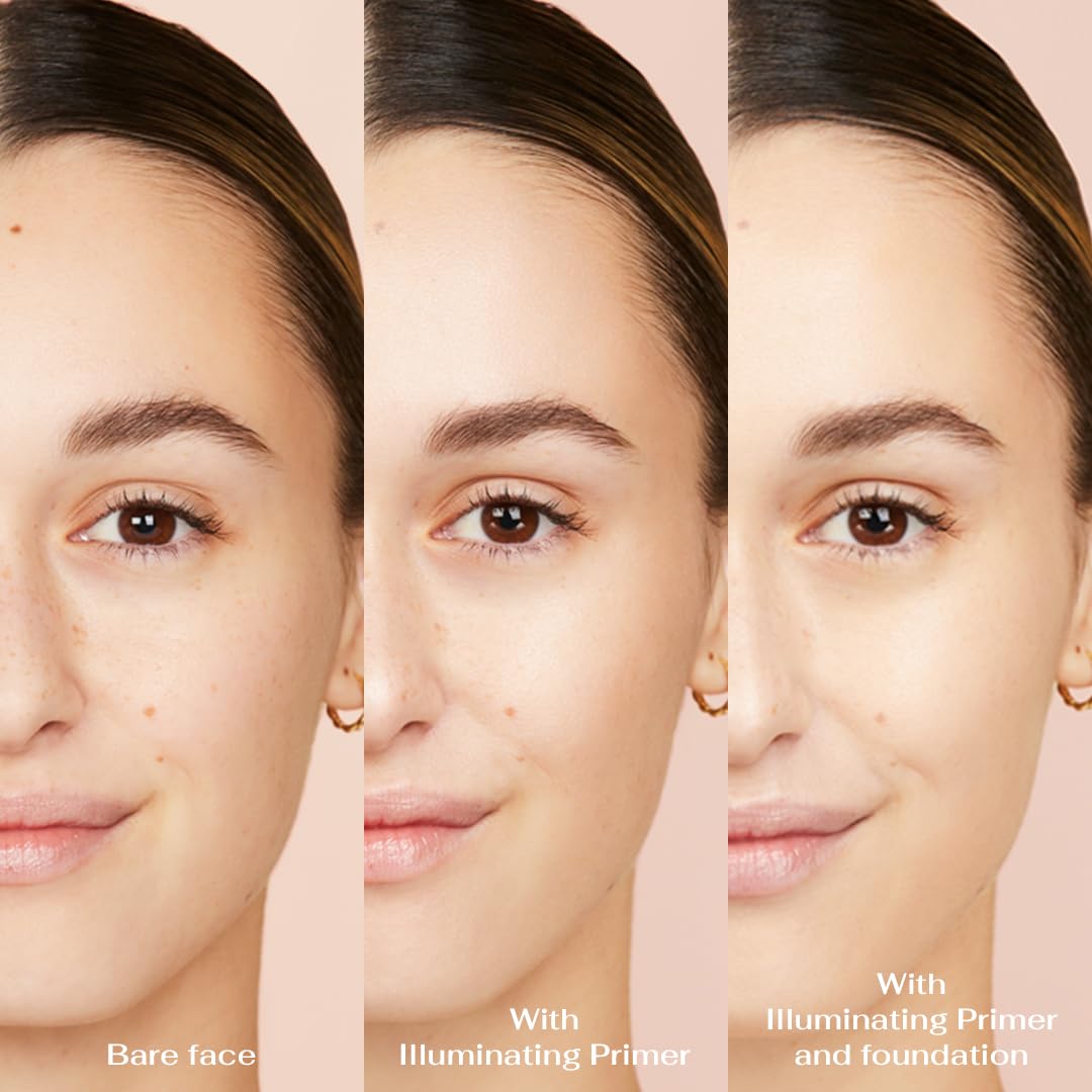 Lise Watier Illuminating Primer cream swirl texture for glow