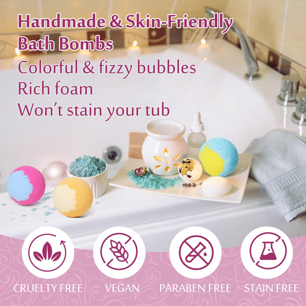 Lisotera fizzing bombs deliver rich bubbles for an indulgent soak