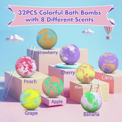 Lisotera bath bombs use natural ingredients gentle on kids' skin.