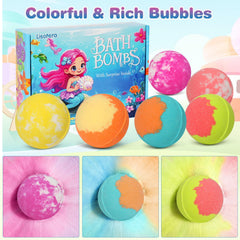 Lisotera colorful bubbles and mermaid accessories spark imaginative play