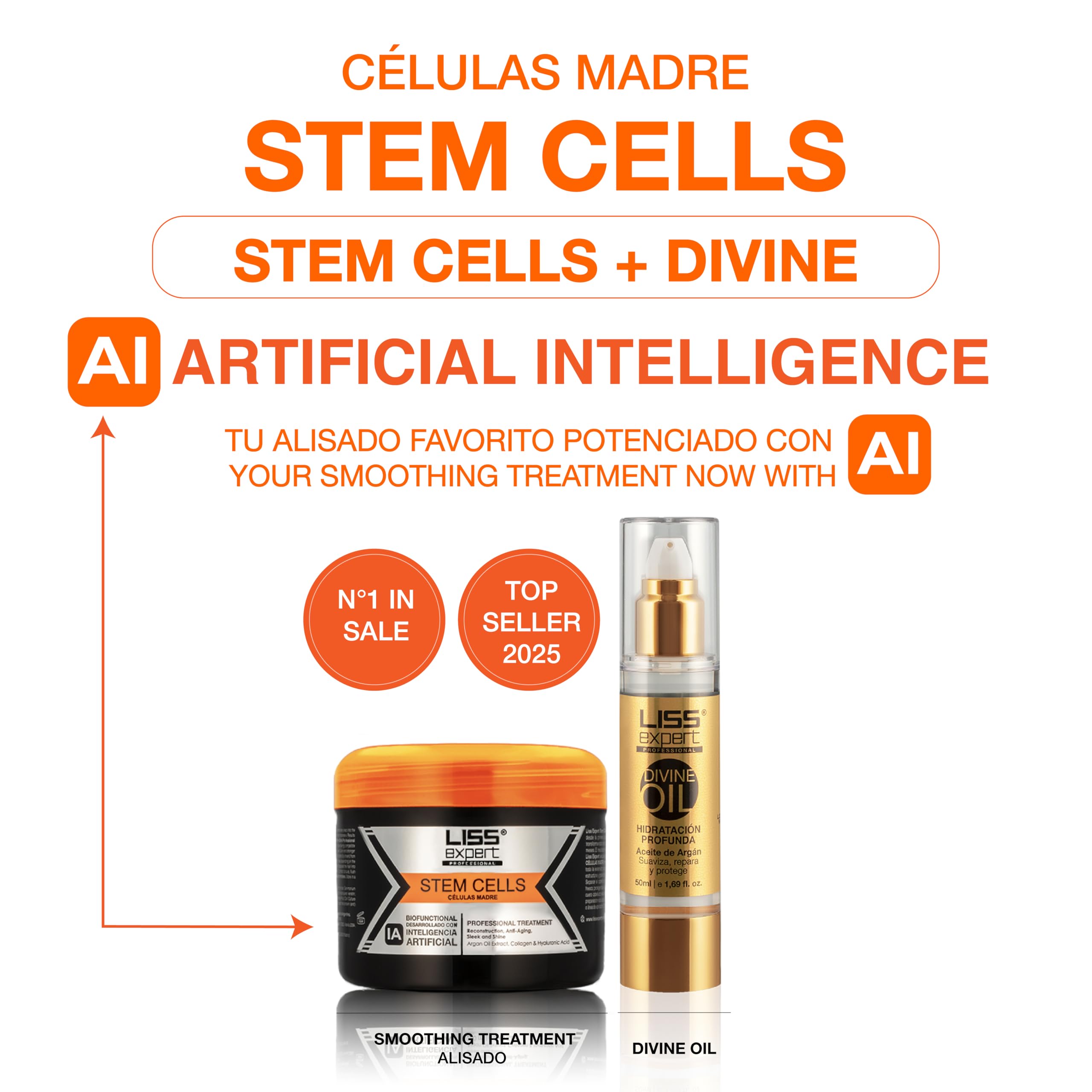 Liss Expert Divine Oil bottle highlighting hair nourishing formula for smoothing and shine
