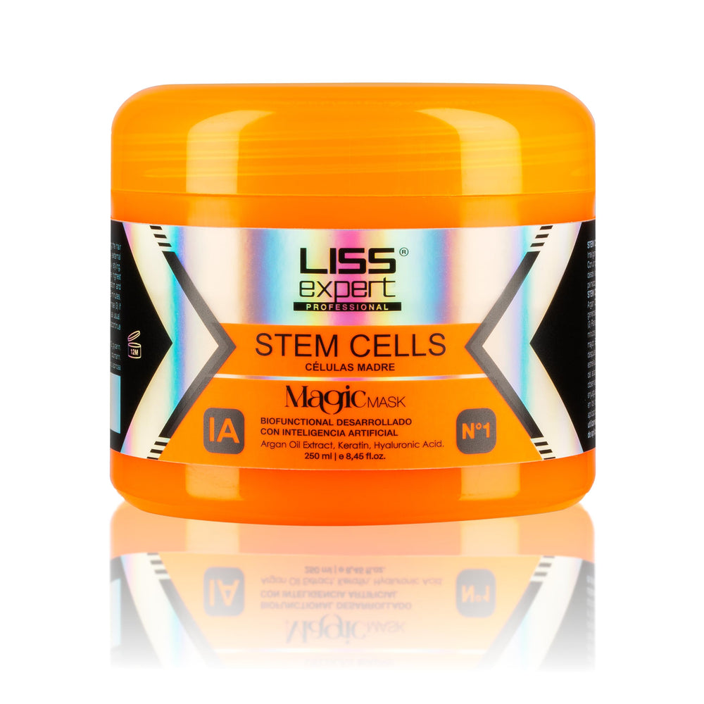 Liss Expert Professional stem cells shampoo bottle for daily cleansing and hair care.