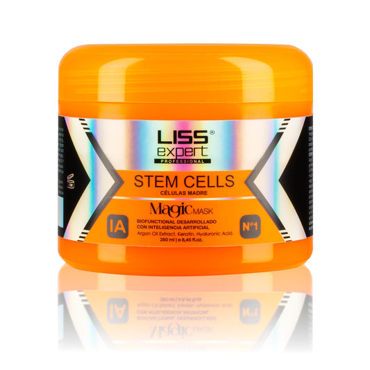 Liss Expert Professional stem cells shampoo bottle for daily cleansing and hair care.
