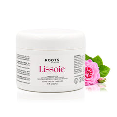 Lissoie Revitalizing Anti-Frizz Hair Mask jar front view for smooth, hydrated hair