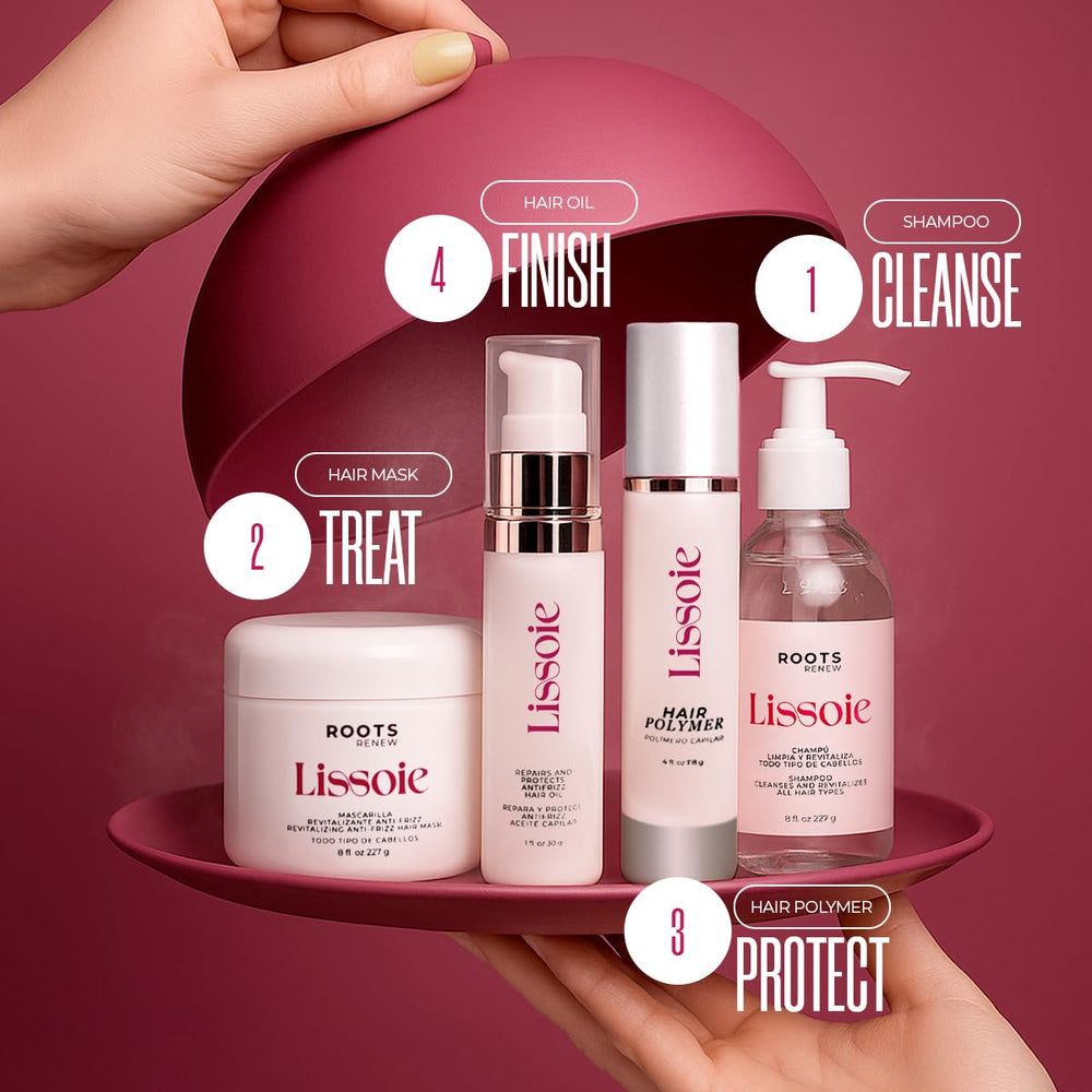 Lissoie rich conditioning leaves hair airy and silky