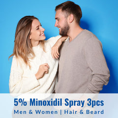 Listarfe easy-apply minoxidil spray for daily routine illustration