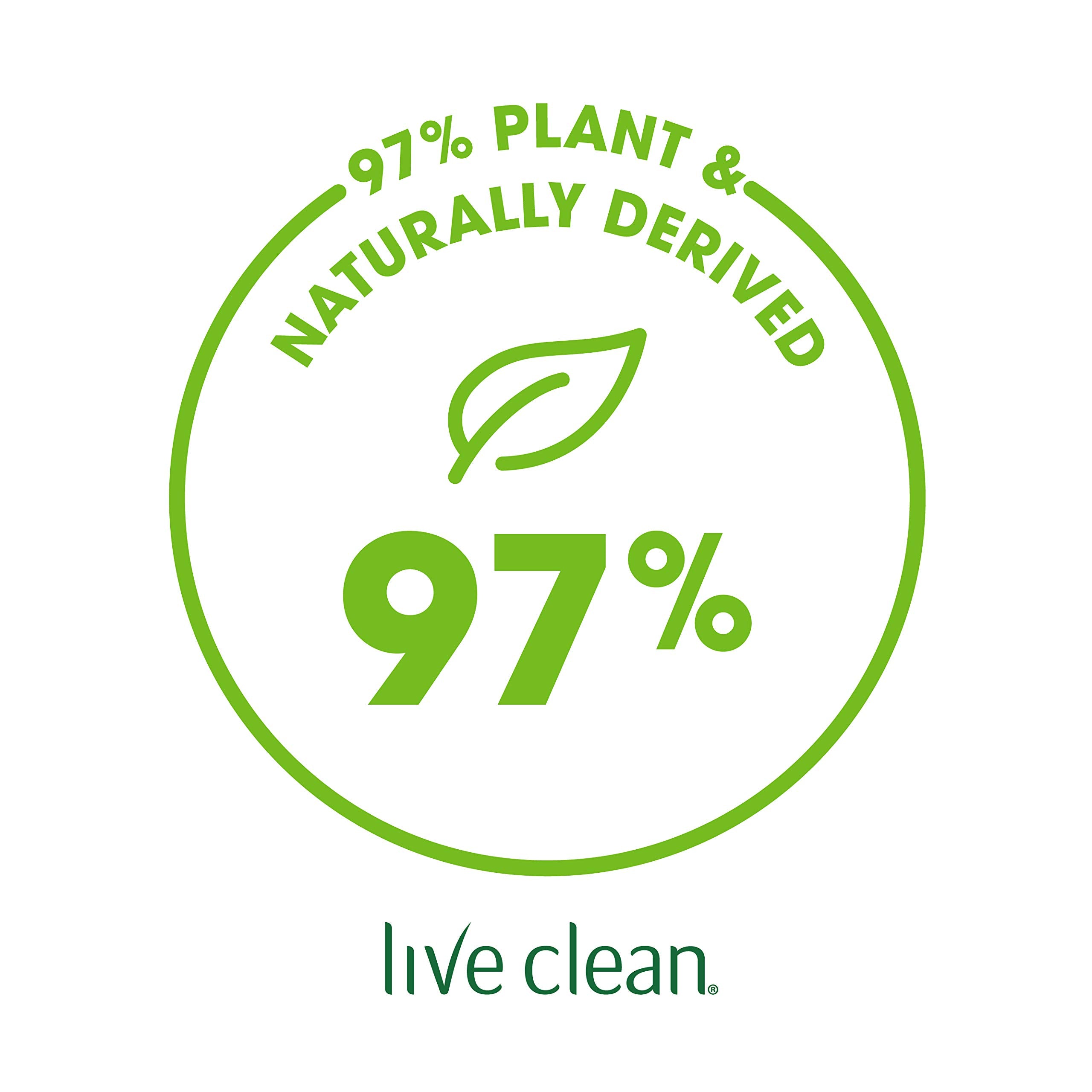 Live Clean Freshwater Conditioner lather on coat highlights gentle conditioning and rinse-friendly formula