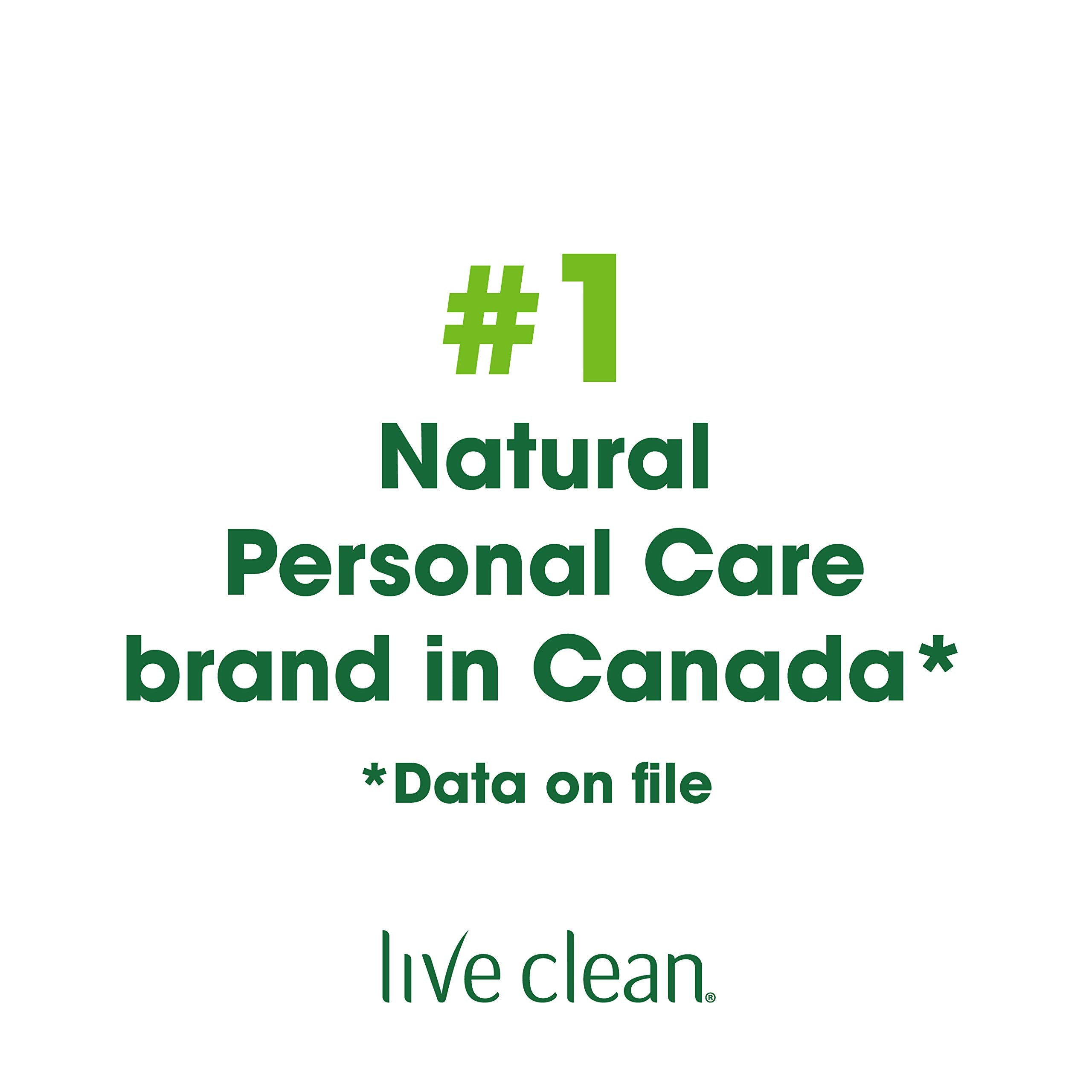 Live Clean Freshwater Conditioner pour demonstrates smooth application and detangling preparation