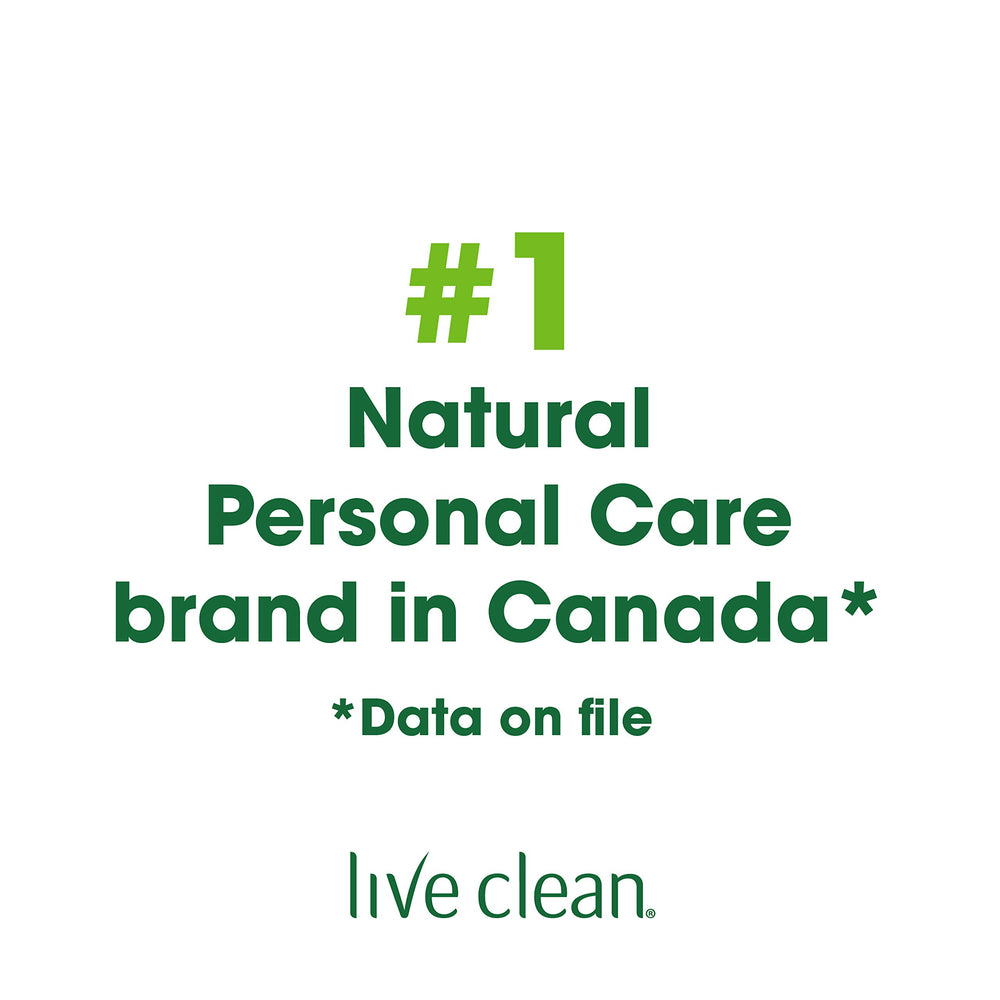 Live Clean Freshwater Conditioner pour demonstrates smooth application and detangling preparation
