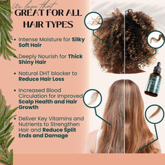 Live Fraiche hair growth application demonstrates easy topical use