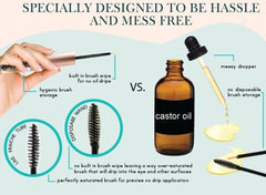 Live Fraiche lash serum dual-end application enables precise lash and brow care