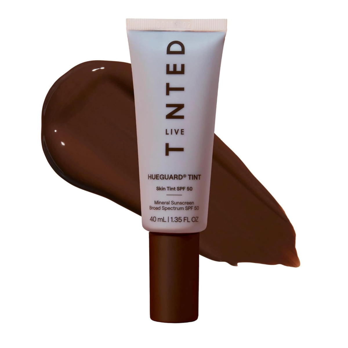 Live Tinted Hueguard Skin Tint SPF 50 bottle delivers weightless protection for daily use.