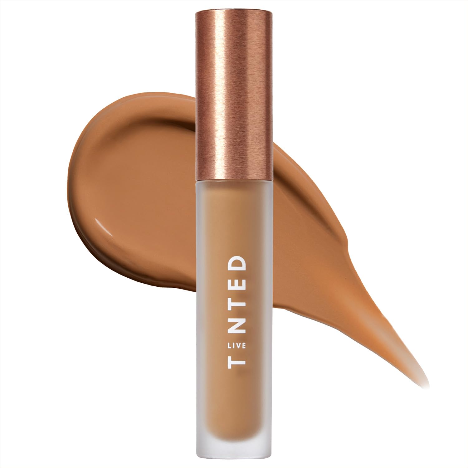 Live Tinted Hueskin Serum Concealer application demonstrates seamless blending.