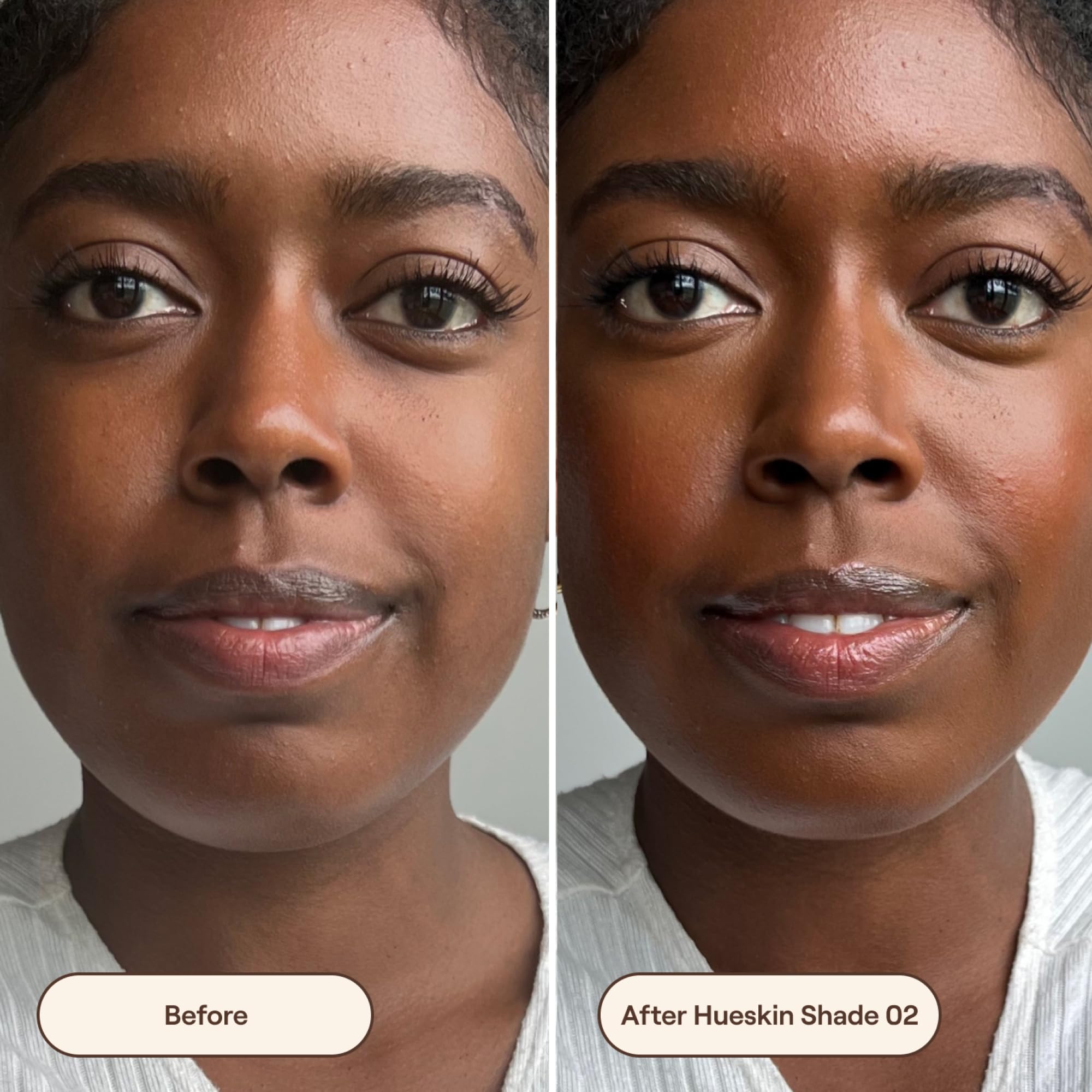 Live Tinted Hueskin Serum Concealer creamy texture blends seamlessly for a natural finish.