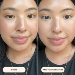 Live Tinted Hueskin Serum Concealer enriched with niacinamide and hyaluronic acid.