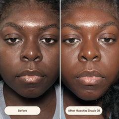 Live Tinted Hueskin Serum Concealer niacinamide and hyaluronic acid ingredients.