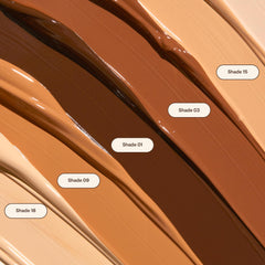 Live Tinted Hueskin Serum Concealer shade 18 for medium-to-full coverage.