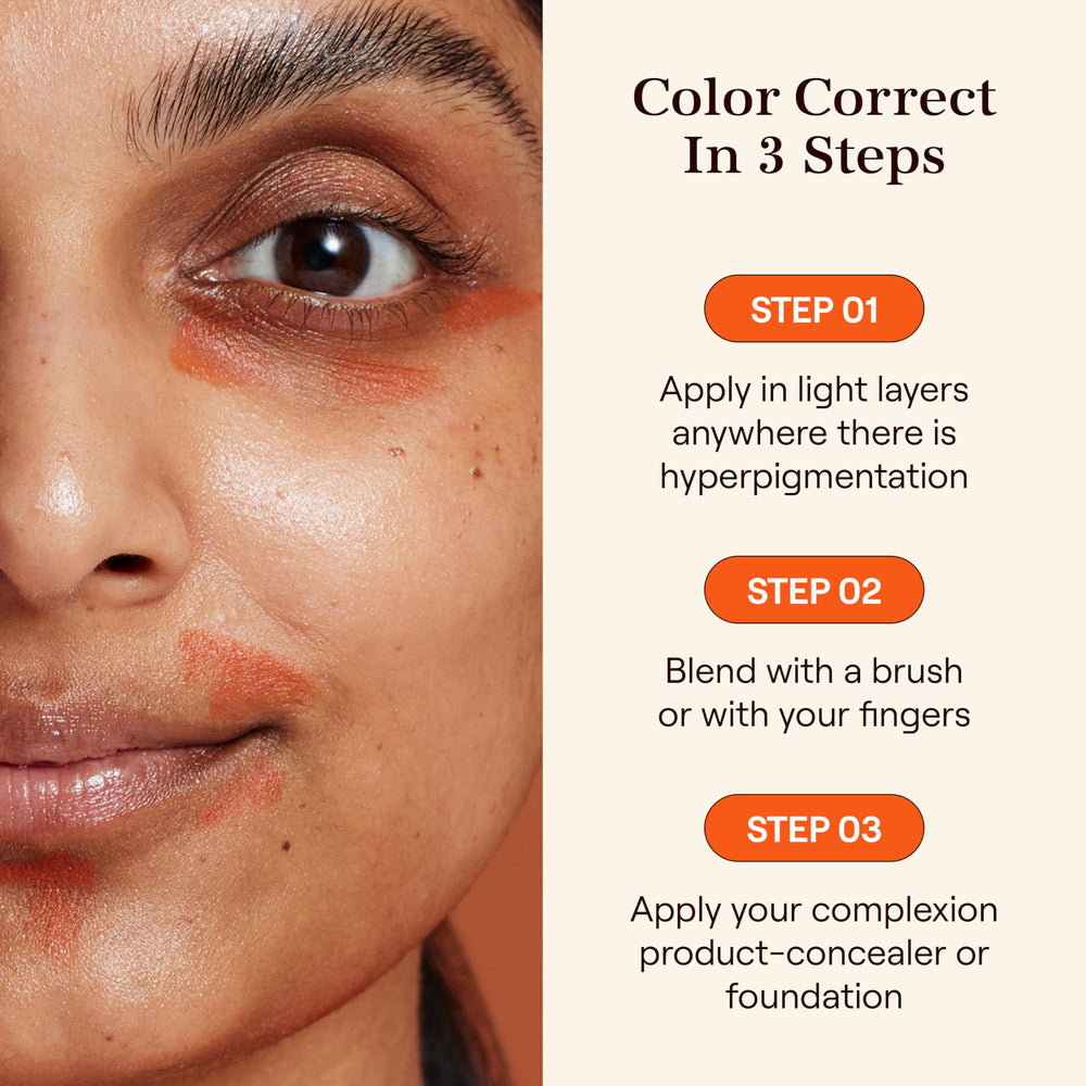 Live Tinted Huestick close-up texture shows creamy blend for seamless coverage.