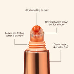 Live Tinted Unity Balm's shea butter nourishes and conditions lips all day.