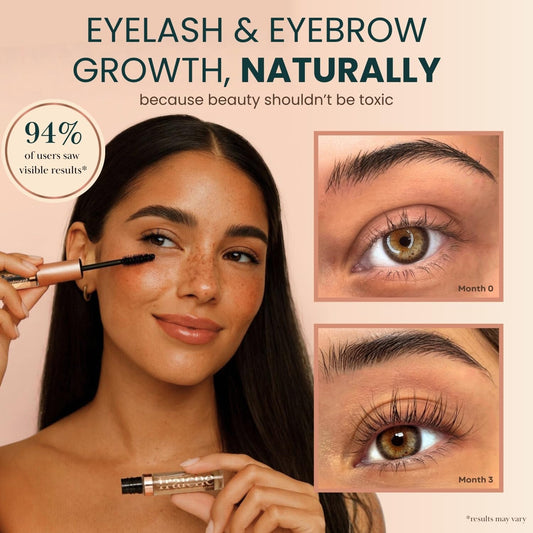 Dual-ended wand applicator from Live Fraiche for precise lash application