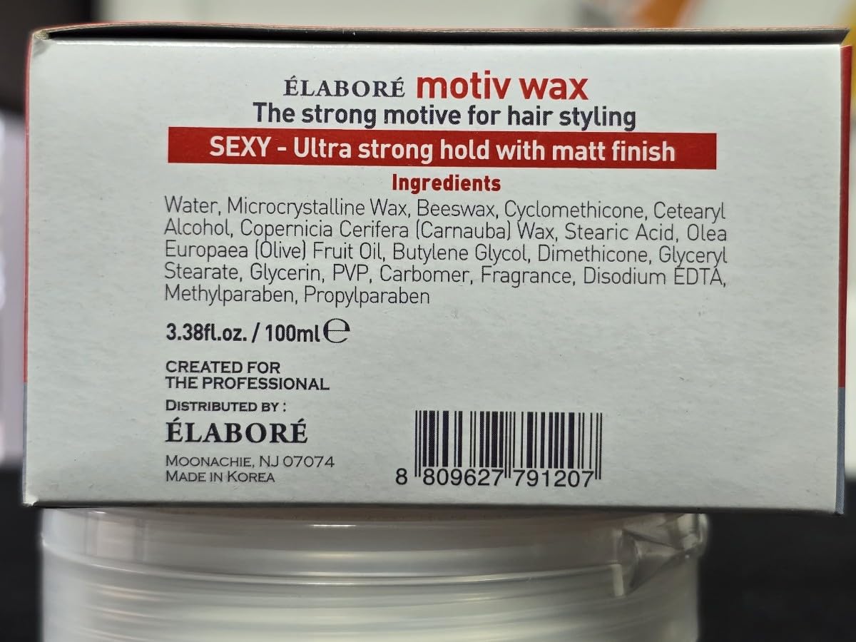 Smooth cream texture of Motiv Wax Sexy ready to distribute.