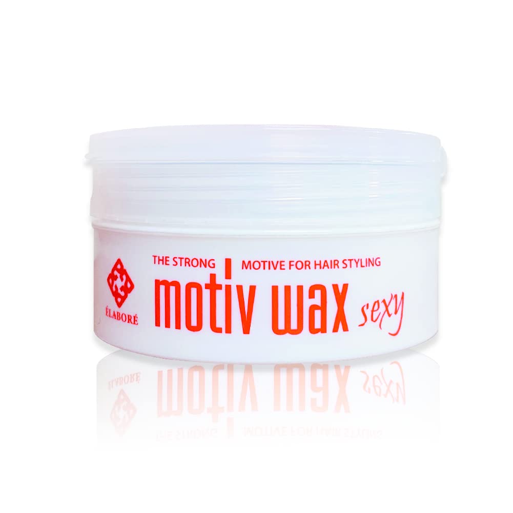 Hands apply Motiv Wax Sexy for even coverage.