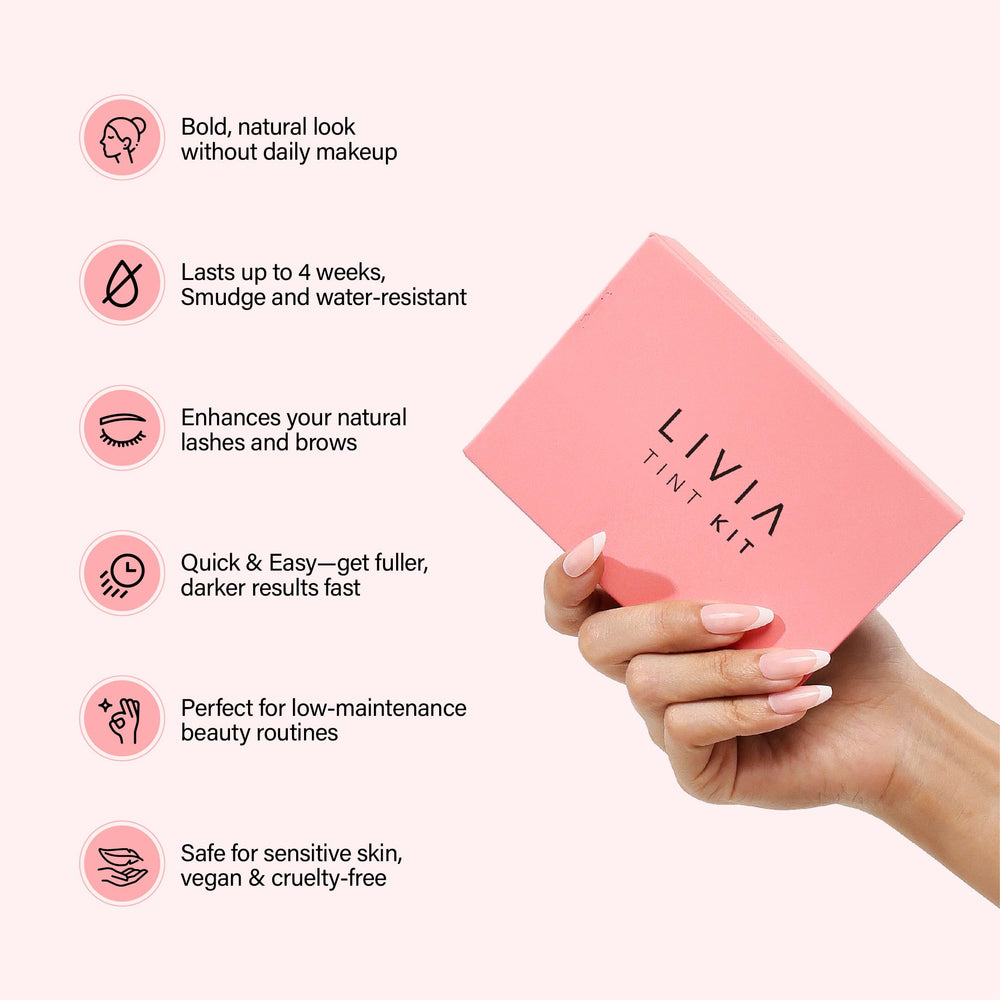 LIVIA color stays through workouts and swimming.