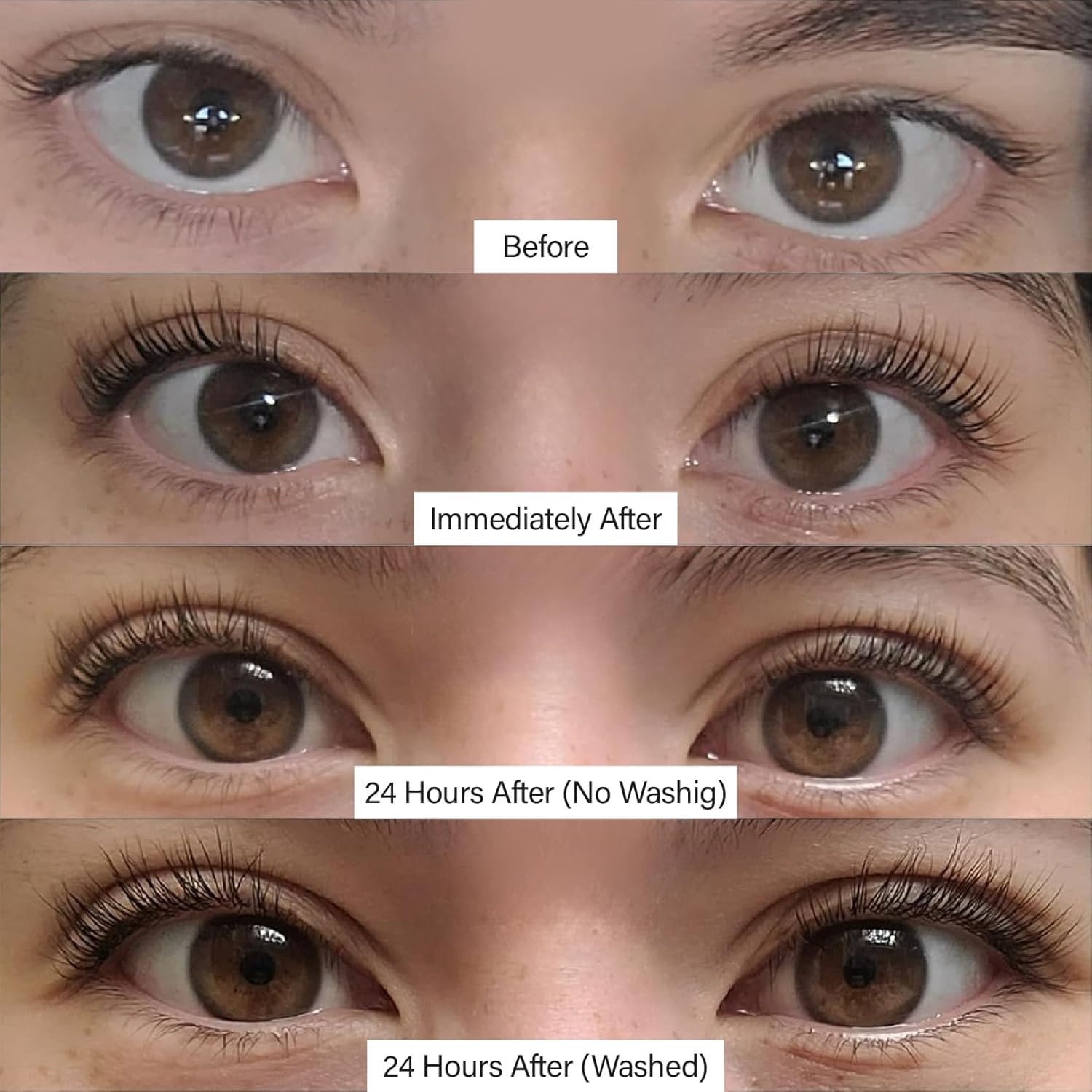 LIVIA Nourishing Serum bottle nourishes lashes while curling.
