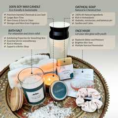 Living Canvas Design soy wax candles create a soothing ambiance for self-care moments