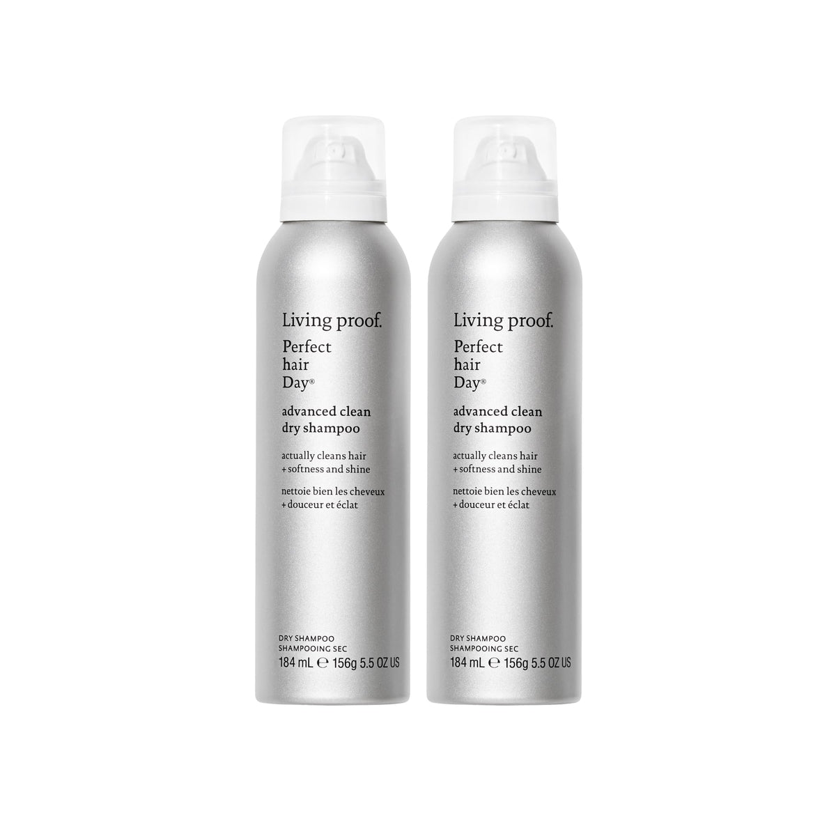 Living Proof Dry Shampoo bottle cap close-up for easy, mess-free application