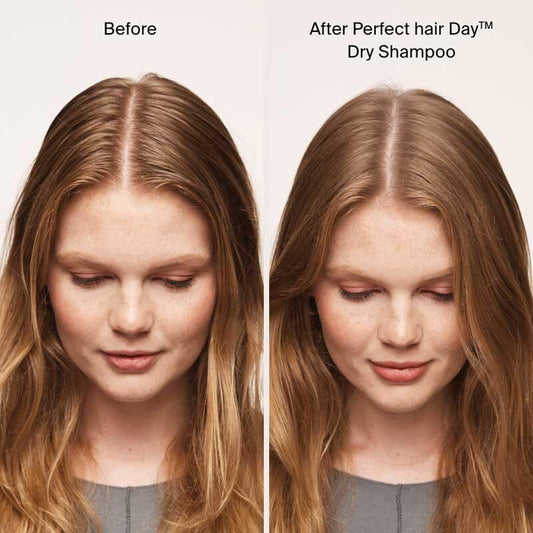 Living Proof Dry Shampoo cleanses hair without water.