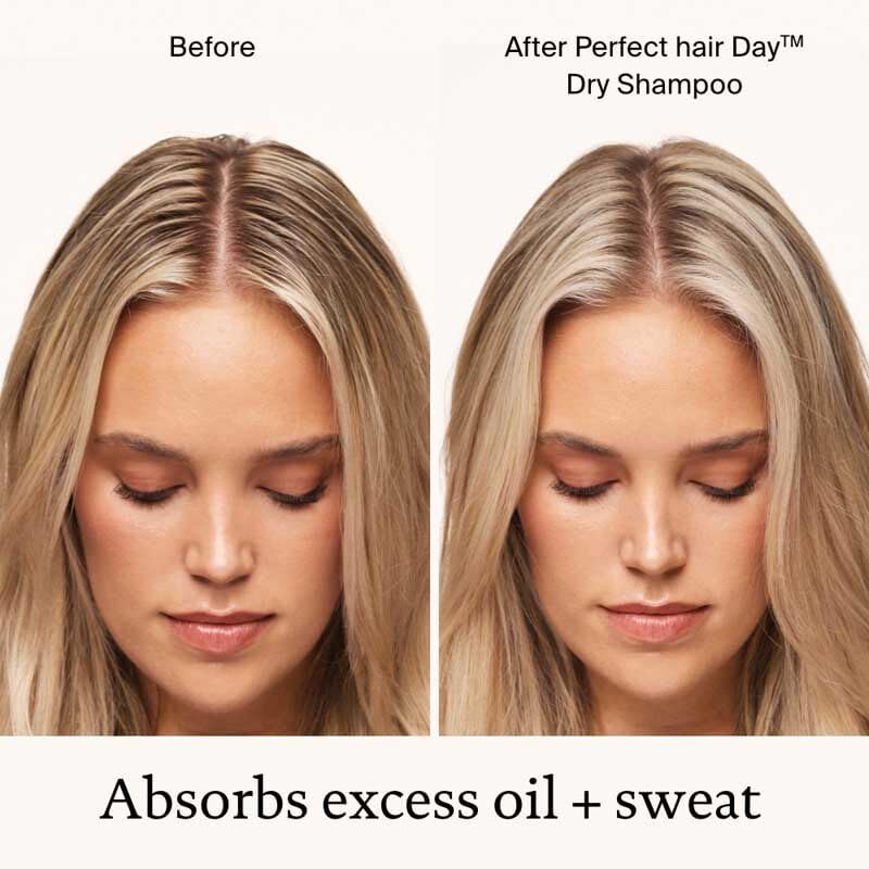 Living Proof Dry Shampoo time-release fragrance unfolds for daily freshness.