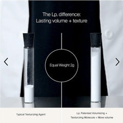 Living Proof Full Dry Volume & Texture Spray before and after visible lift