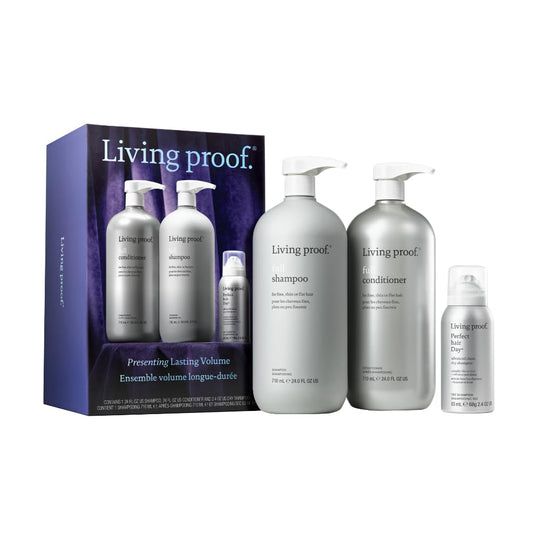 Living Proof Full Shampoo bottle for lasting volume and clean, refreshed hair.