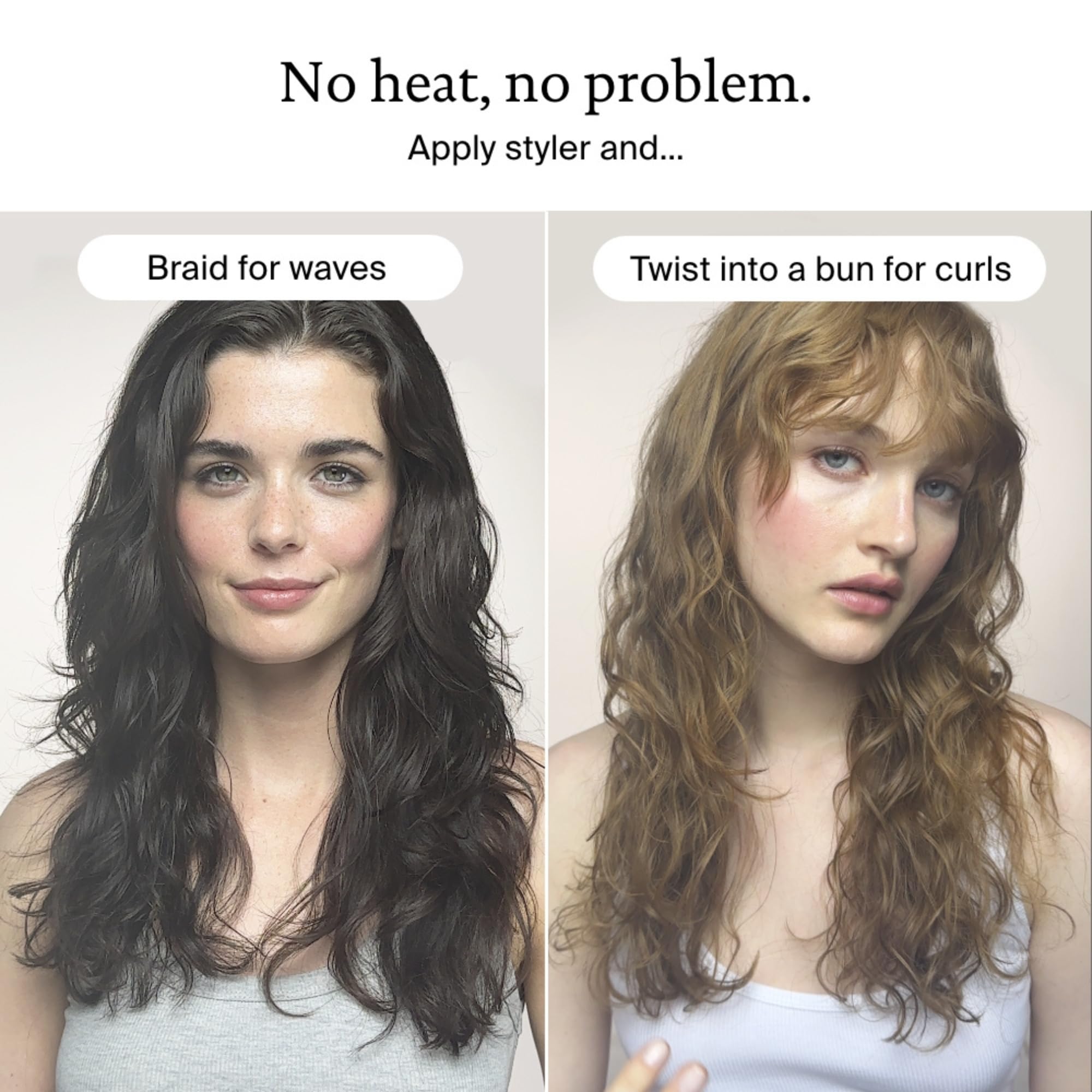 Living proof Style Lab Air-Dry Styler in humidity environment supports easier manageability