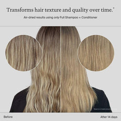 Living Proof Dry Volume & Texture Spray lifts roots for long-lasting body.