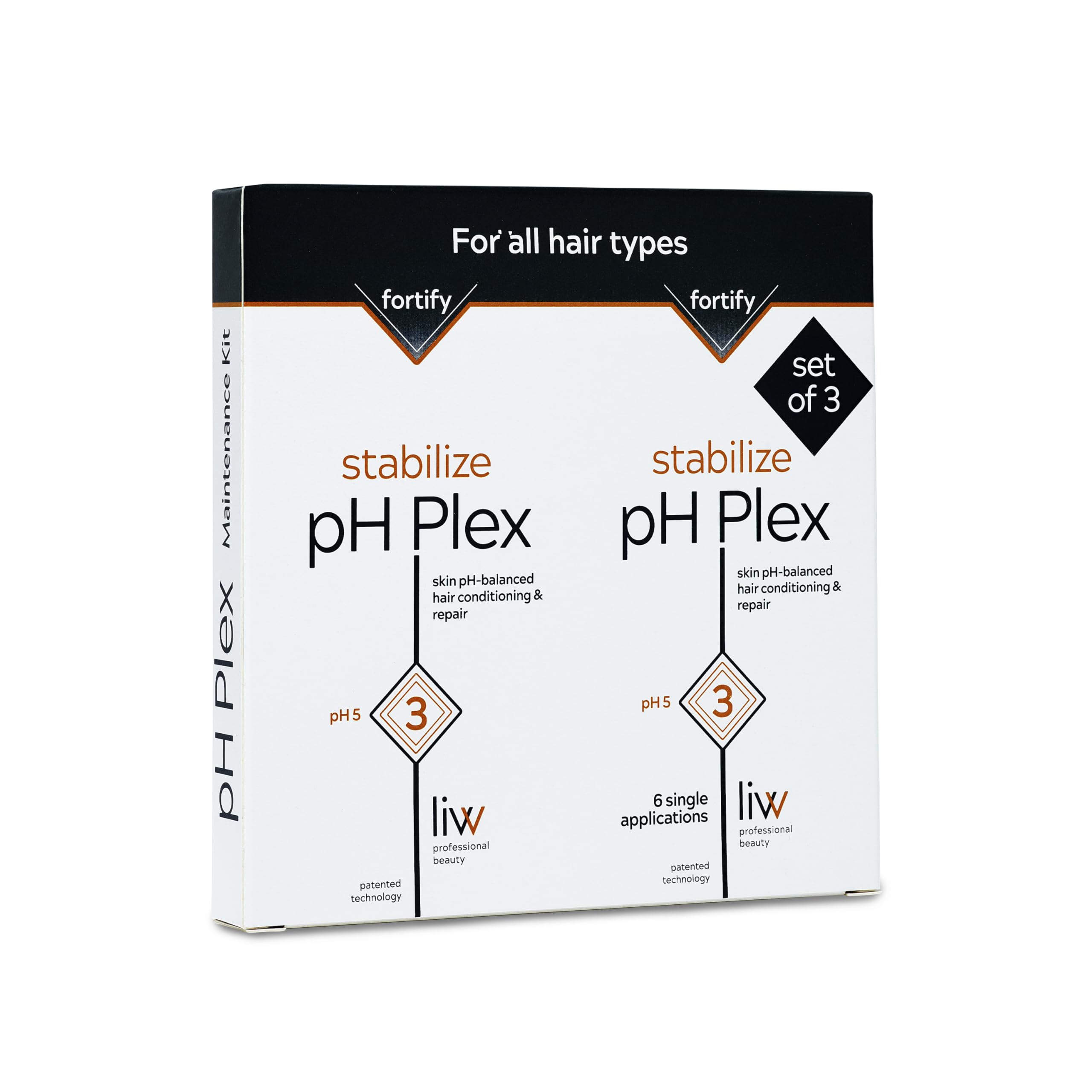 LIW pH Plex Stabilize bottle pour for precise mask distribution