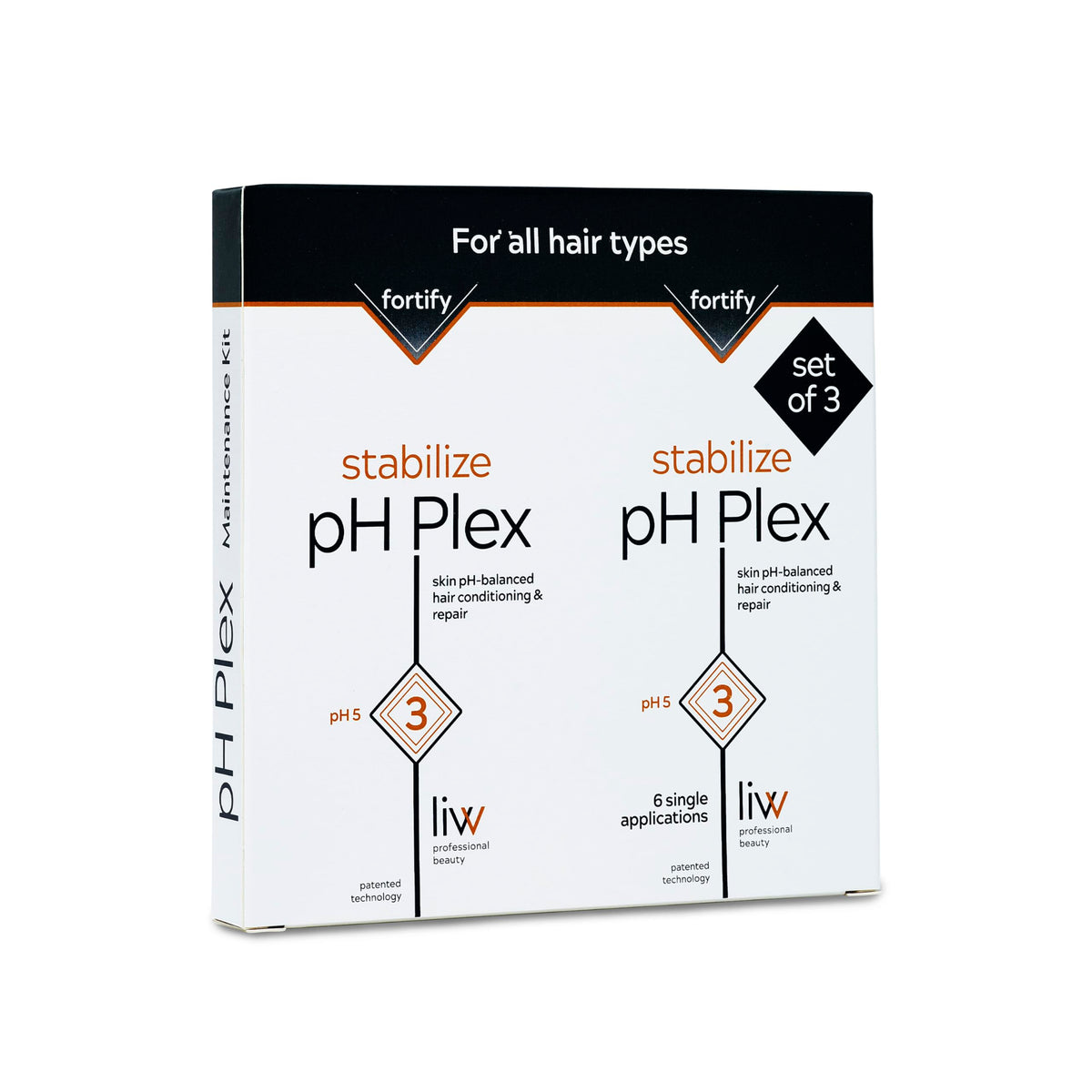 LIW pH Plex Stabilize bottle pour for precise mask distribution