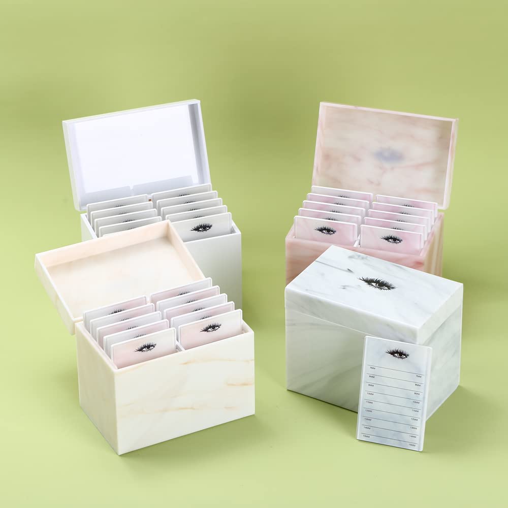 LIXIMMAZN layers organize different lash lengths for efficiency.