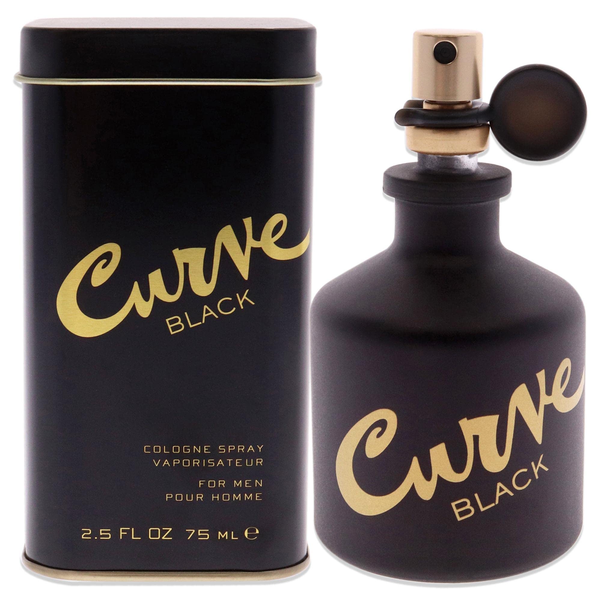 Liz Claiborne Curve Black bottle close-up for everyday confidence.