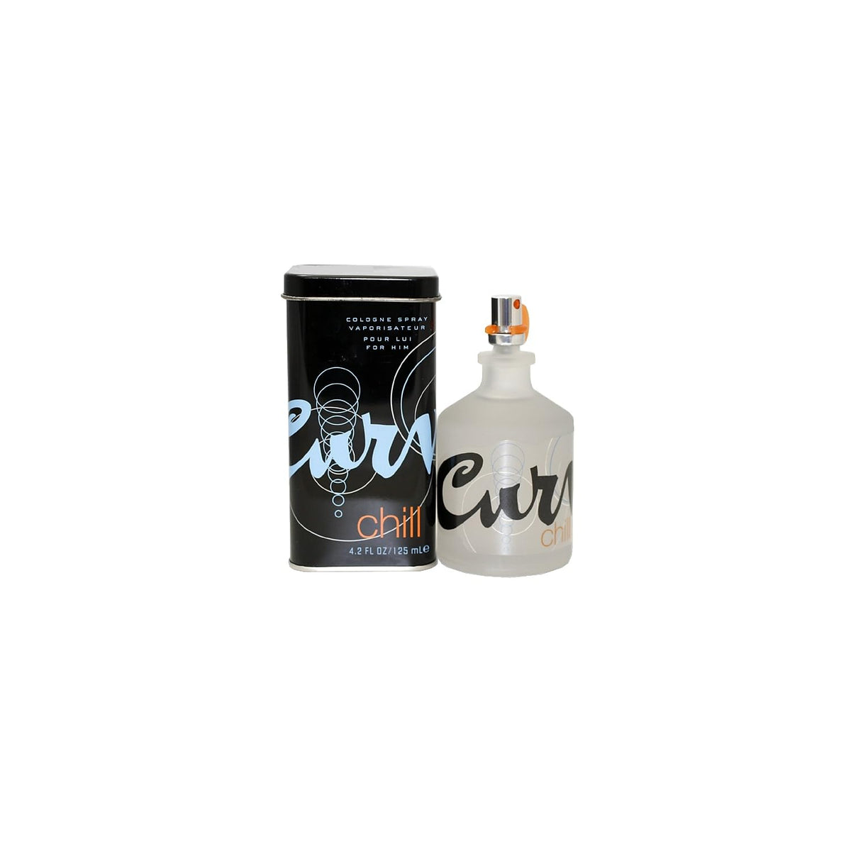 Liz Claiborne Curve Chill bottle pour—fresh, versatile scent for everyday wear.