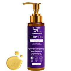 LJOQM Vitae Charm bottle pour shows easy glide for all over hydration