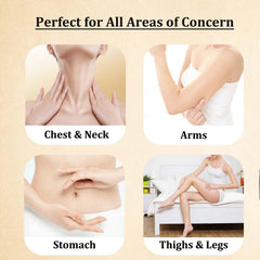 LJOQM Vitae Charm massage application demonstrates a smooth, even finish