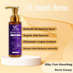 LJOQM Vitae Charm texture on skin suggests smoothing of rough patches